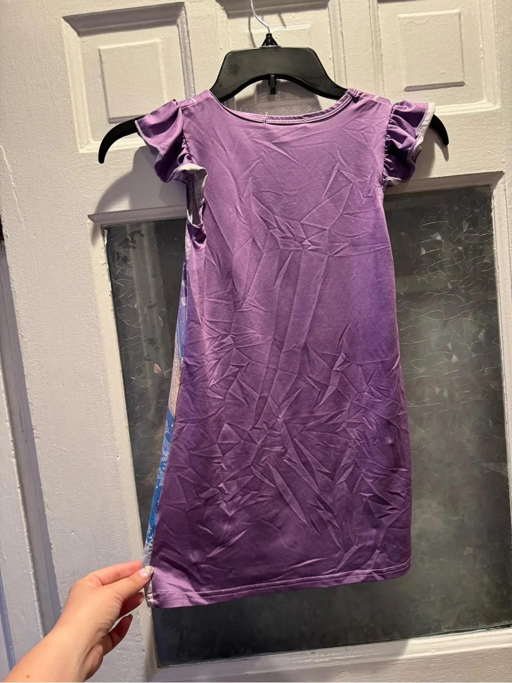 Disney Frozen Purple Elsa, Anna & Olaf Night Dress - Picture 2 of 2